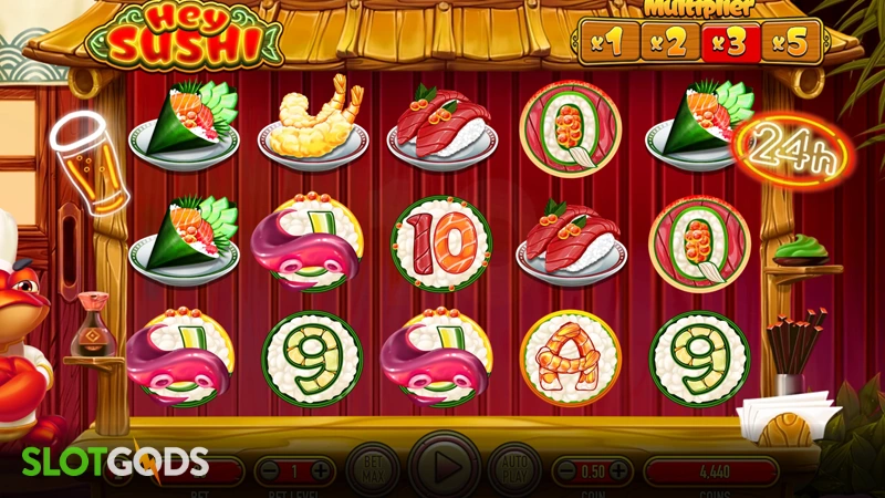 Hey Sushi Slot - Screenshot 