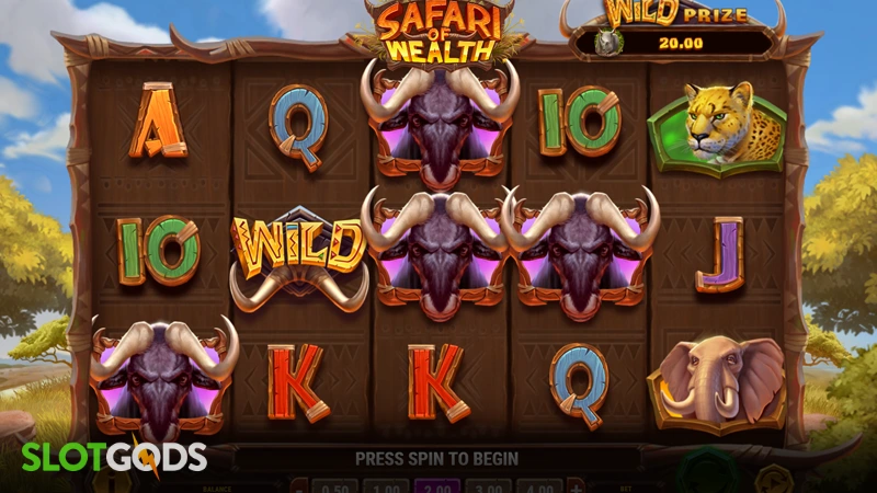 Safari of Wealth Slot - Screenshot 