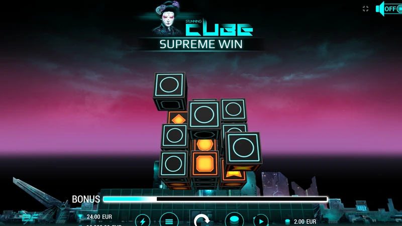 Stunning Cube Slot - Screenshot 2