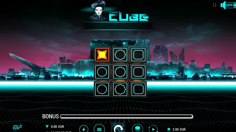 Stunning Cube Slot - Screenshot 