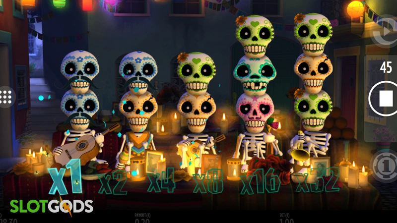 Esqueleto Explosivo Slot - Screenshot 