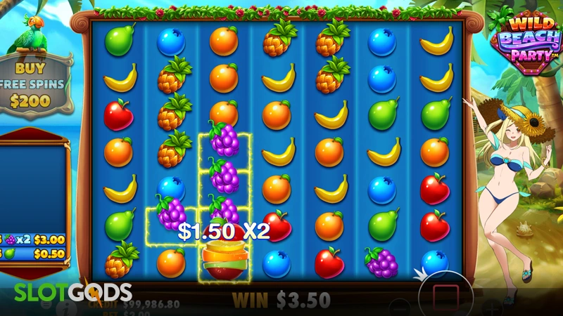 Wild Beach Party Slot - Screenshot 