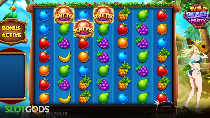 Wild Beach Party Slot - Screenshot 3