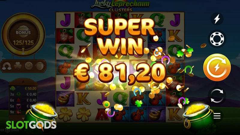 Lucky Leprechaun Clusters Slot - Screenshot 4