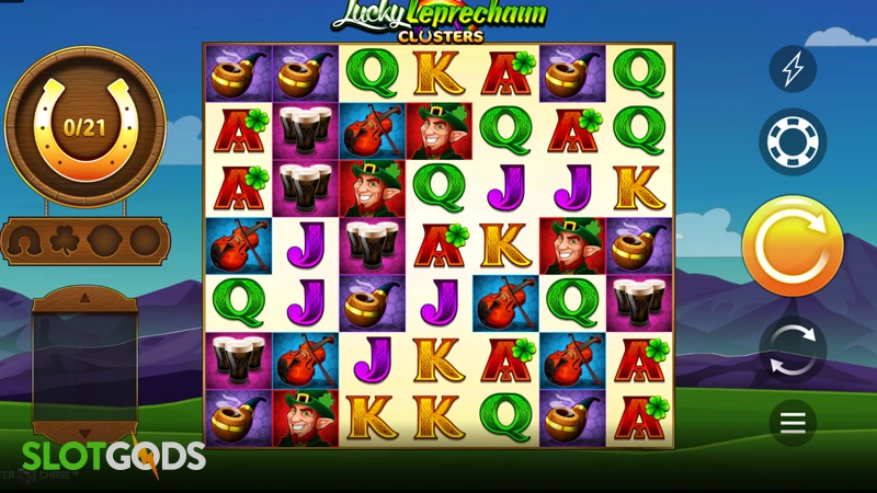 Lucky Leprechaun Clusters Slot - Screenshot 