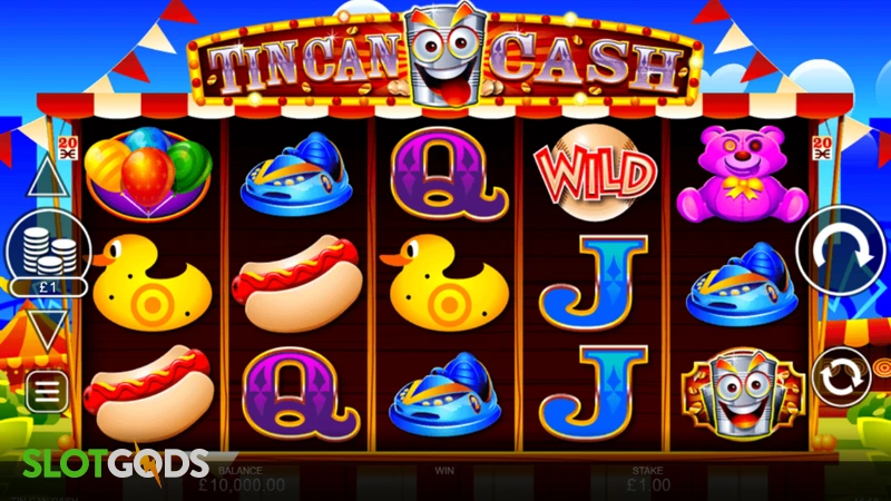 Tin Can Cash Slot - Screenshot 