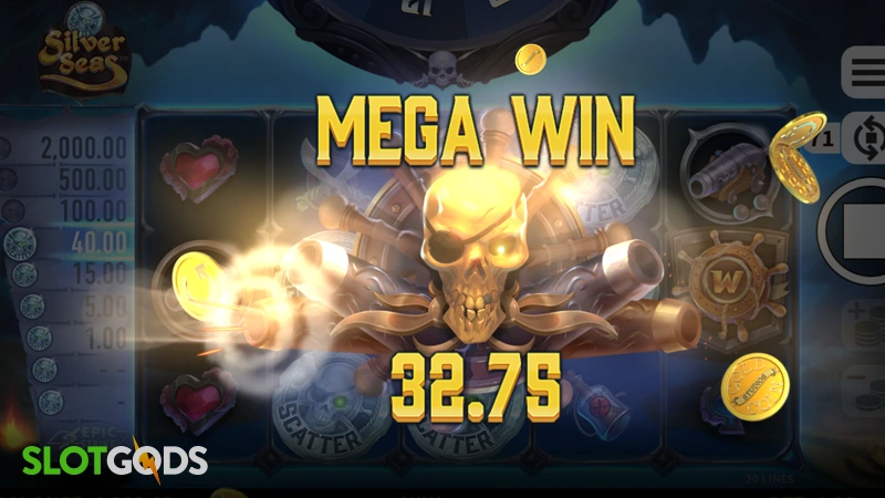 Silver Seas Slot - Screenshot 3