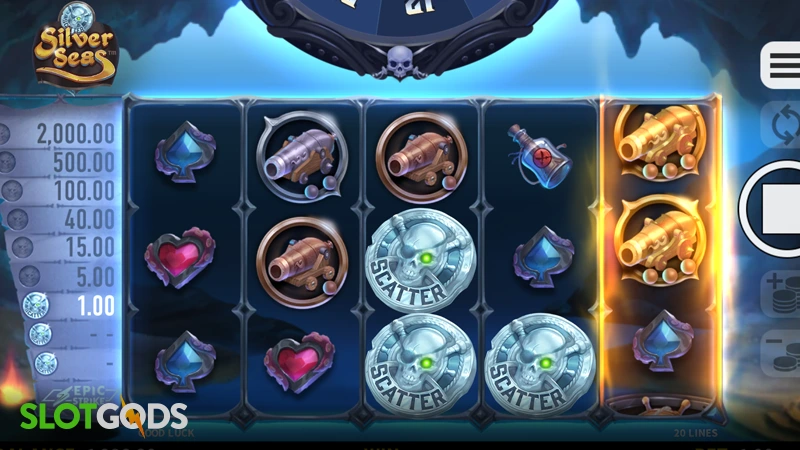 Silver Seas Slot - Screenshot 2