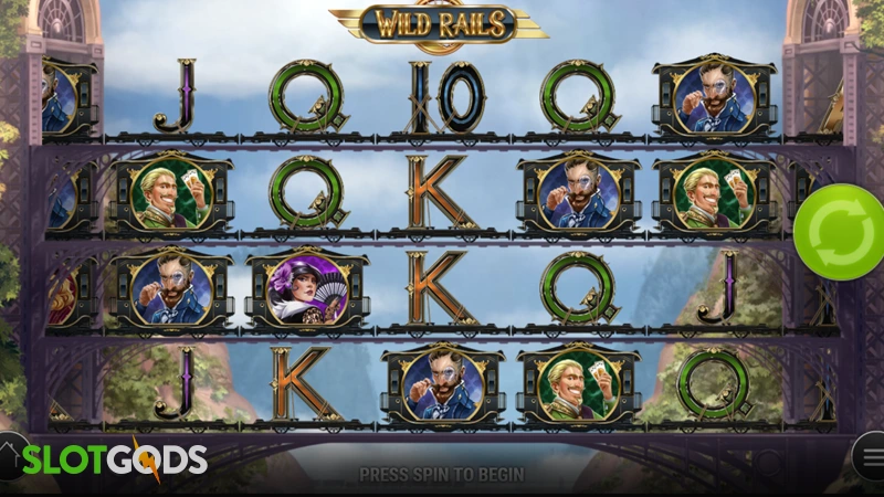 Wild Rails Slot - Screenshot 