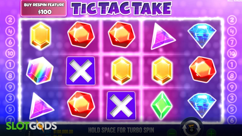 Tic Tac Take Slot - Screenshot 