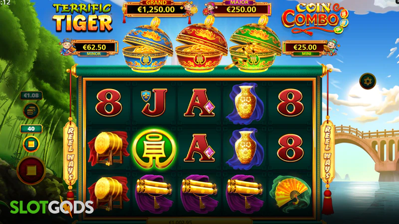 Terrific Tiger Coin Combo Slot - Screenshot 