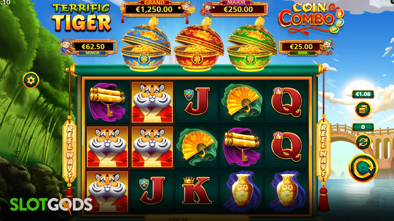 Terrific Tiger Coin Combo Slot - Screenshot 2