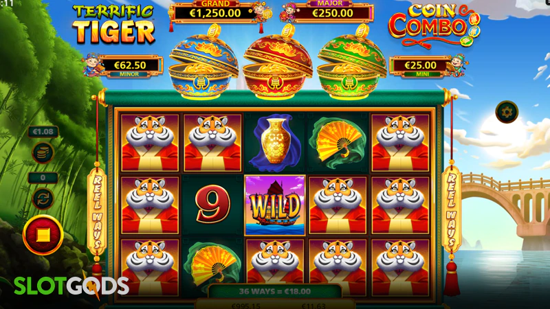 Terrific Tiger Coin Combo Slot - Screenshot 3