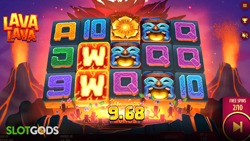 Lava Lava Slot - Screenshot 2