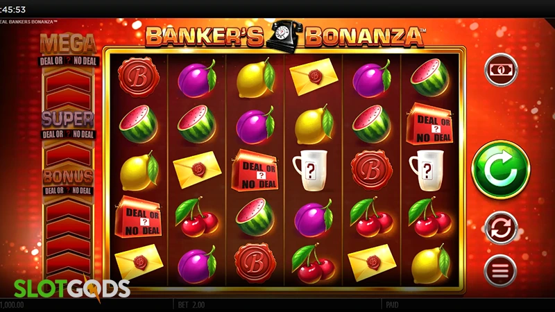 Deal or No Deal Banker's Bonanza Slot - Screenshot 