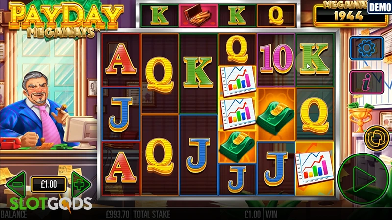 Payday Megaways Slot - Screenshot 