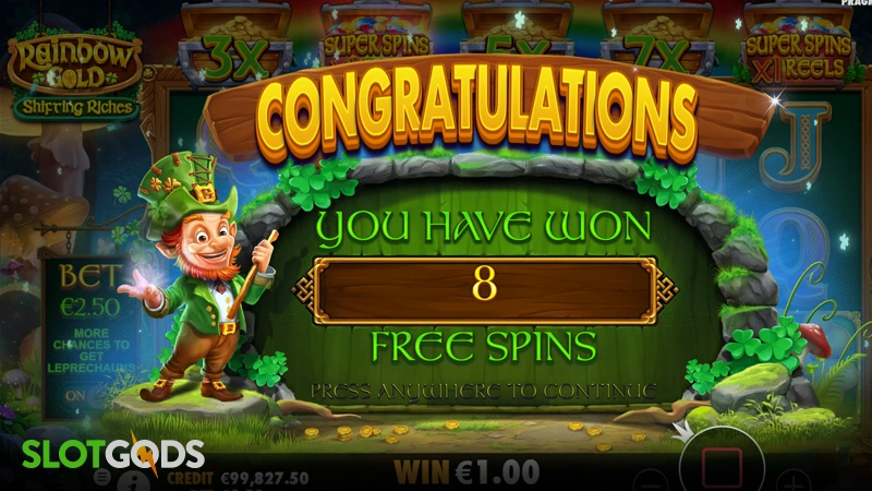Rainbow Gold Slot - Screenshot 4