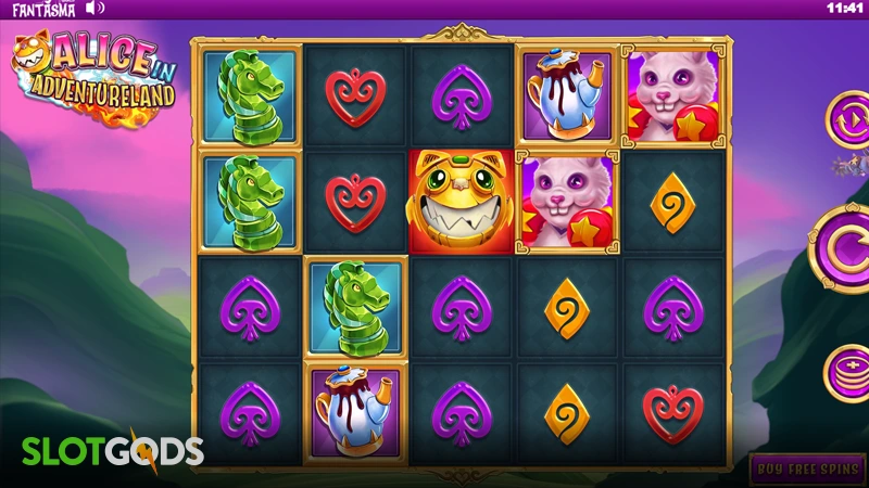 Alice in Adventureland Slot - Screenshot 3