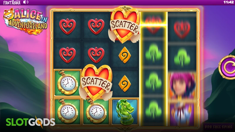 Alice in Adventureland Slot - Screenshot 