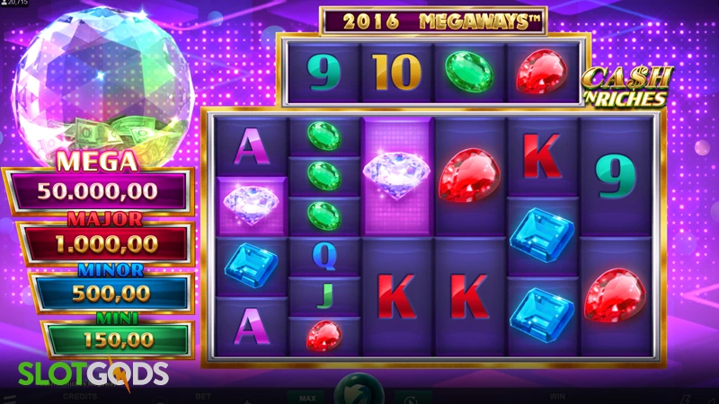 Cash 'N Riches Megaways Slot - Screenshot 