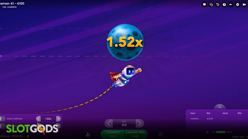 Spaceman Slot - Screenshot 2
