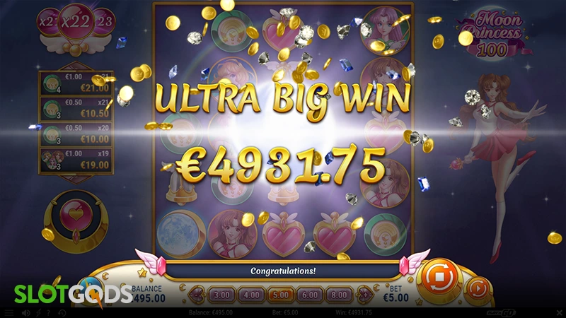 Moon Princess 100 Slot - Screenshot 3
