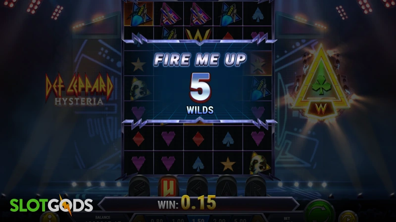 Def Leppard Hysteria Slot - Screenshot 3
