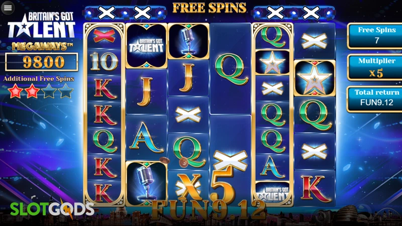 Britain's Got Talent Megaways Slot - Screenshot 2