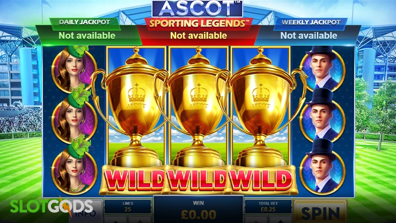 Ascot: Sporting Legends Slot - Screenshot 3