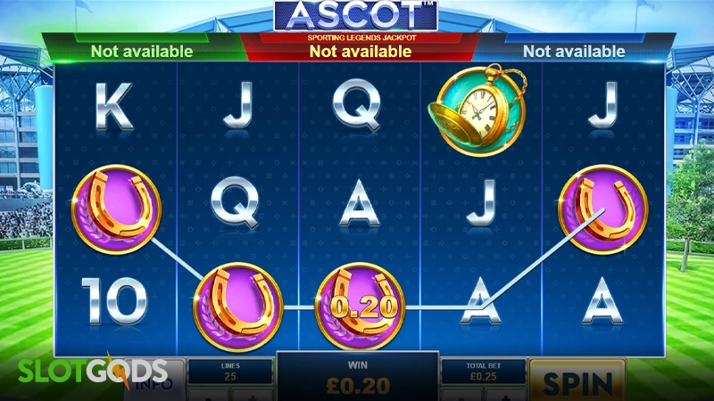 Ascot: Sporting Legends Slot - Screenshot 