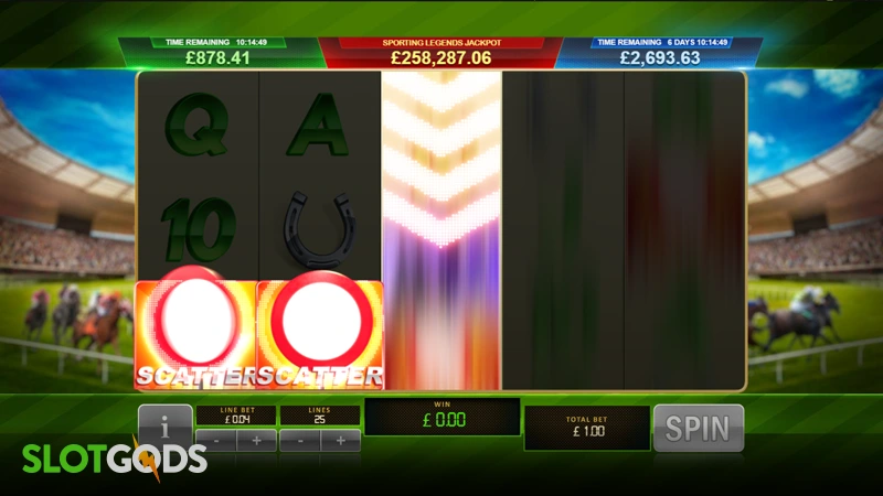 Frankie Dettori: Sporting Legends Slot - Screenshot 