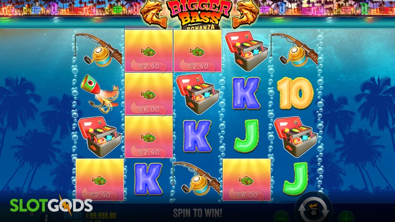 Bigger Bass Bonanza Slot - Screenshot 