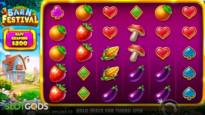 Barn Festival Slot - Screenshot 