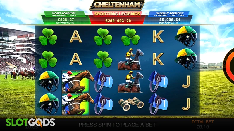 Cheltenham Sporting Legends Slot - Screenshot 