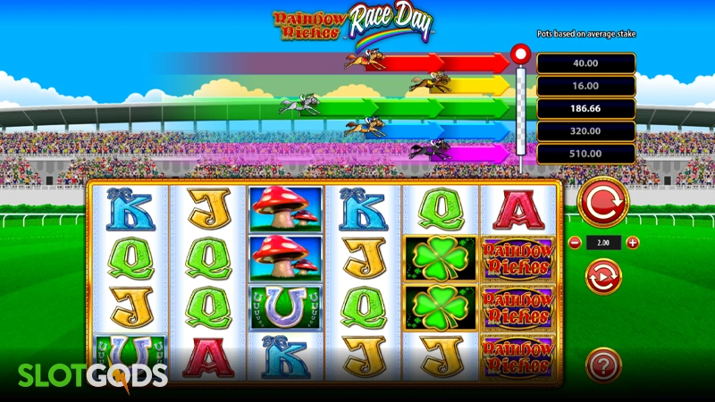 Rainbow Riches Race Day Slot - Screenshot 