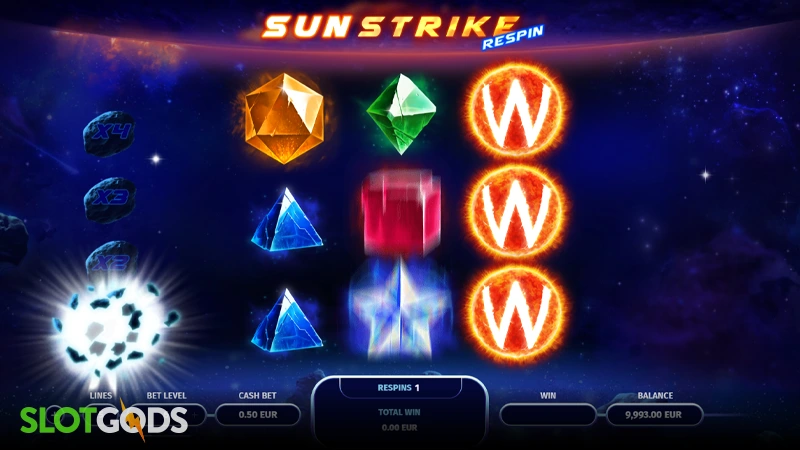 Sunstrike Respin Slot - Screenshot 