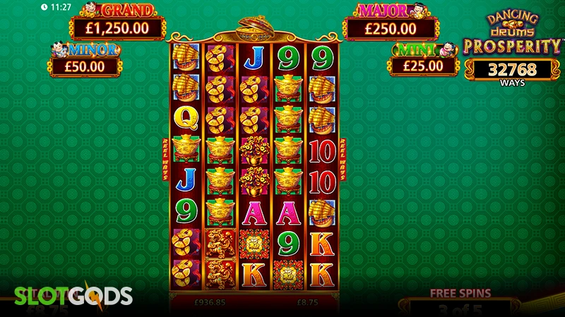 Dancing Drums Prosperity Slot - Screenshot 2