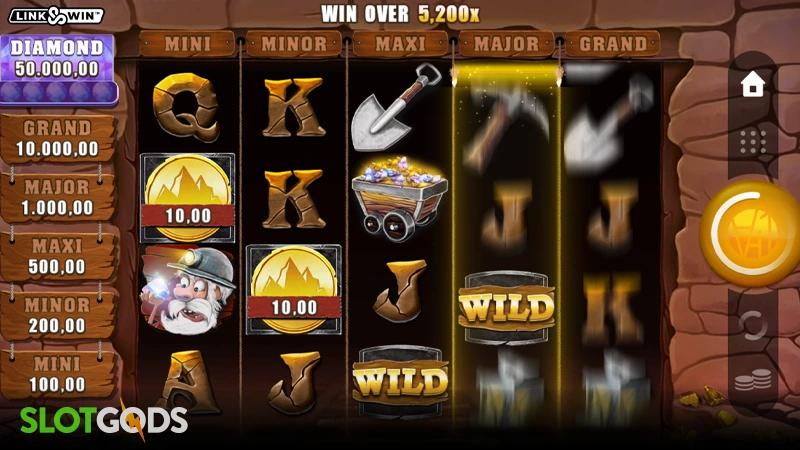 Gold Collector: Diamond Edition Slot - Screenshot 2