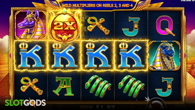 Fortune of Giza Slot - Screenshot 2