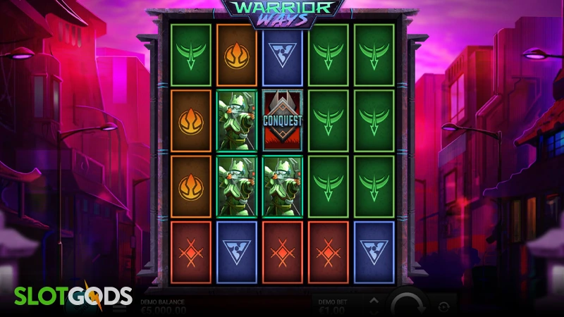 Warrior Ways Slot - Screenshot 