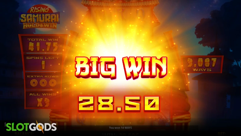 Rising Samurai: Hold & Win Slot - Screenshot 4