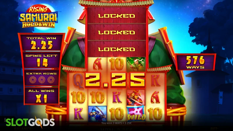 Rising Samurai: Hold & Win Slot - Screenshot 3