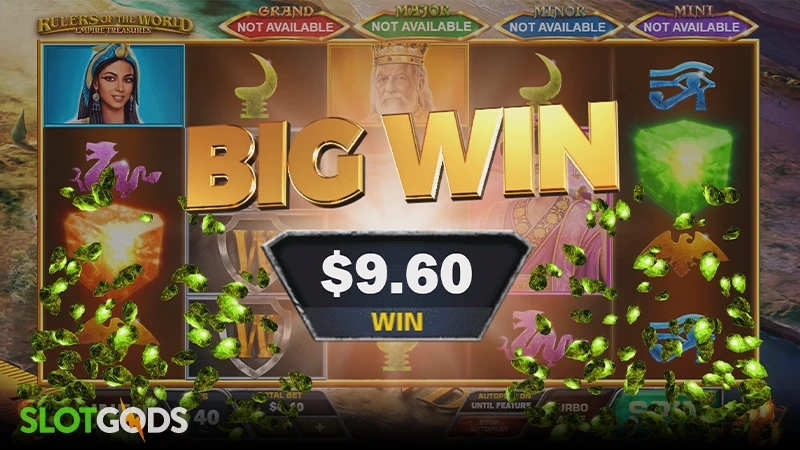 Rulers of the World: Empire Treasures Slot - Screenshot 4