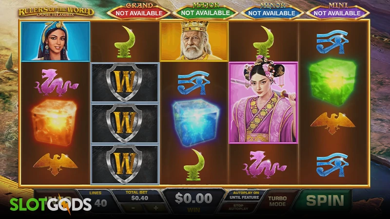 Rulers of the World: Empire Treasures Slot - Screenshot 3