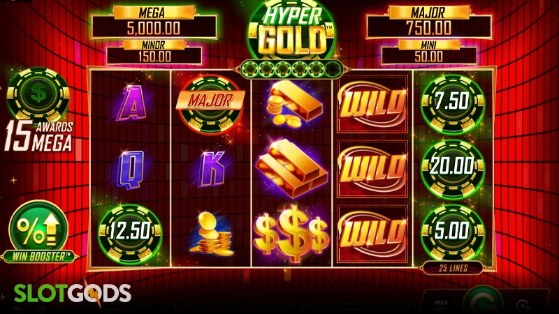 Hyper Gold Online Slot by Gameburger Studios