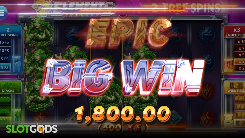 7 Elements Slot - Screenshot 4