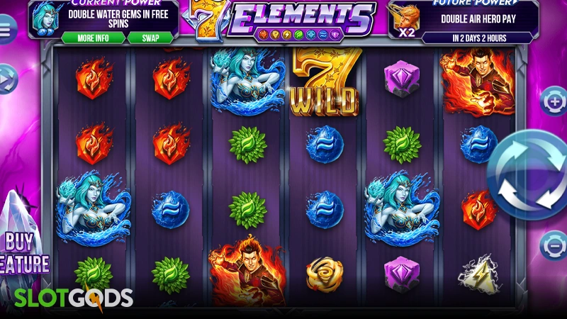 7 Elements Slot - Screenshot 