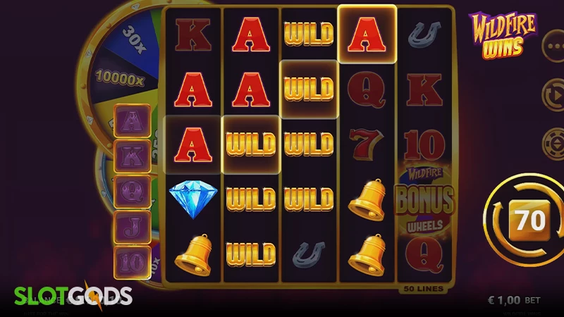 Wildfire Wins Slot - Screenshot 
