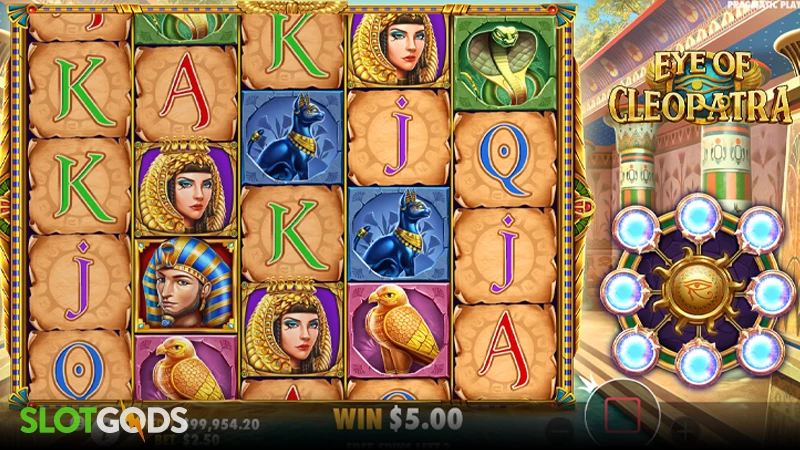 Eye of Cleopatra Slot - Screenshot 4