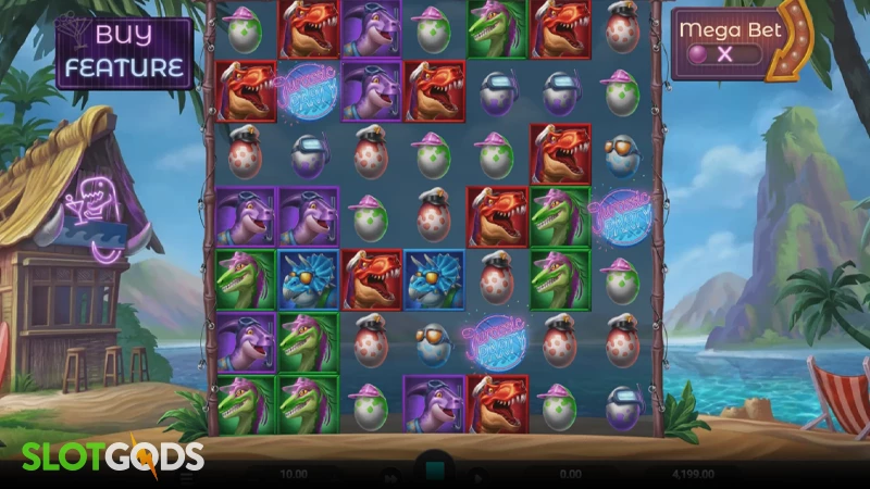 Jurassic Party Slot - Screenshot 